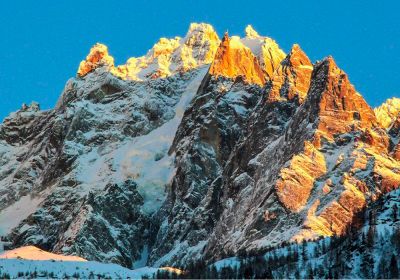 Aiguilles at Dusk (Print Only)