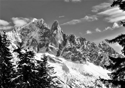 Les Dru From Forest (Print Only)