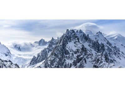 Mer de Glace and The Aiguilles (Print Only)