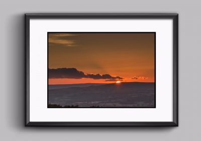 Wharfe Valley at Dusk